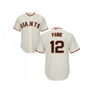 Youth San Francisco Giants #12 Joe Panik Cream Cool Base Stitched MLB Jersey