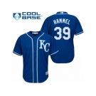 Youth Majestic Kansas City Royals #39 Jason Hammel Replica Blue Alternate 2 Cool Base MLB Jersey