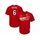 Youth St.Louis Cardinals #6 Stan Musial Red Cool Base Stitched MLB Jersey