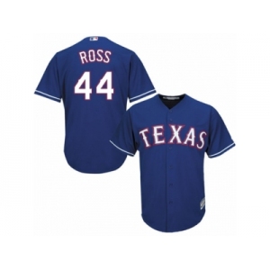 Youth Majestic Texas Rangers #44 Tyson Ross Replica Royal Blue Alternate 2 Cool Base MLB Jersey