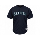 Youth Seattle Mariners Majestic Blank Navy Alternate Cool Base Jersey