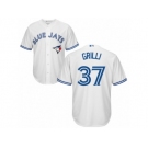 Youth Majestic Toronto Blue Jays #37 Jason Grilli Replica White Home MLB Jersey