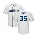 Youth Majestic San Diego Padres #35 Randy Jones Replica White Home Cool Base MLB Jersey