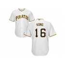 Youth Pittsburgh Pirates #16 Jung-ho Kang White Cool Base Stitched MLB Jersey