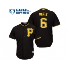 Youth Pittsburgh Pirates #6 Starling Marte Black Cool Base Stitched MLB Jersey