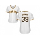 Women's Pittsburgh Pirates #39 Dave Parker White Home Stitched MLB Jersey