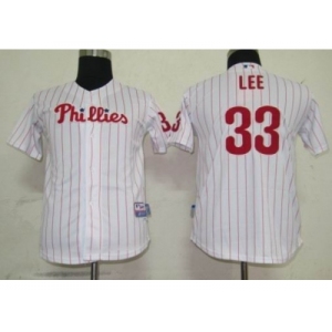 MLB Philadephia Phillis #33 Lee White[kids]