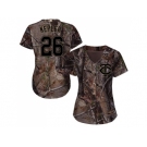 Women Minnesota Twins #26 Max Kepler Camo Realtree Collection Cool Base Stitched MLB Jersey