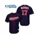 Youth Minnesota Twins #17 Jose Berrios Navy blue Cool Base Stitched MLB Jersey