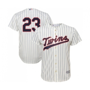 Youth Minnesota Twins #23 Nelson Cruz Authentic Cream Alternate Cool Base Baseball Jersey