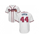 Youth Atlanta Braves #44 Hank Aaron White Cool Base Stitched MLB Jersey