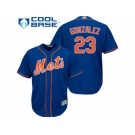 Youth New York Mets #23 Adrian Gonzalez Blue Cool Base Stitched MLB Jersey