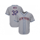 Youth New York Mets #32 Steven Matz Grey Cool Base Stitched MLB Jersey