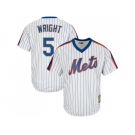 Youth New York Mets #5 David Wright White(Blue Strip) Alternate Cool Base Stitched MLB Jersey