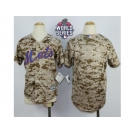 Youth New York Mets Blank Camo Alternate Cool Base W 2015 World Series Patch Stitched MLB Jersey