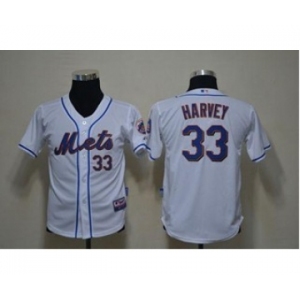 youth mlb jerseys new york mets #33 harvey white