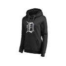 Women's Detroit Tigers Platinum Collection Pullover Hoodie Black