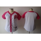 women mlb detroit tigers blank white pink[2012]