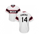 Youth Chicago White Sox #14 Paul Konerko White Alternate Home Cool Base Stitched MLB Jersey