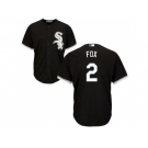 Youth Chicago White Sox #2 Nellie Fox Black Alternate Cool Base Stitched MLB Jersey