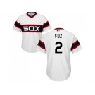 Youth Chicago White Sox #2 Nellie Fox White Alternate Home Cool Base Stitched MLB Jersey