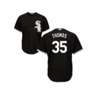 Youth Chicago White Sox #35 Frank Thomas Black Alternate Cool Base Stitched MLB Jersey