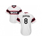 Youth Chicago White Sox #8 Bo Jackson White Alternate Home Cool Base Stitched MLB Jersey