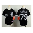 Youth mlb jerseys chicago white sox #79 abreu black