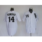 youth mlb chicago white sox #14 paul konerko white