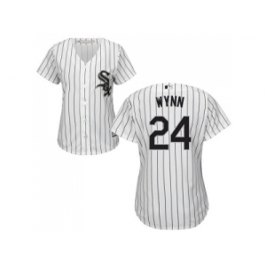 Women's Chicago White Sox #24 Early Wynn White(Black Strip) Home Stitched MLB Jersey Women's Chicago White Sox #24 Early Wynn White(Black Strip) Home Stitched MLB Jersey