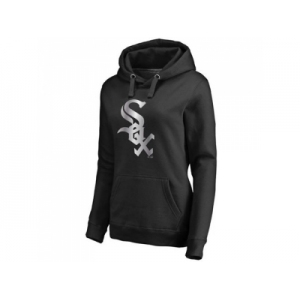Women's Chicago White Sox Platinum Collection Pullover Hoodie Black