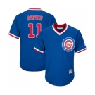 Youth Majestic Chicago Cubs #11 Yu Darvish Authentic Royal Blue Cooperstown Cool Base MLB Jersey