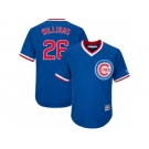 Youth Majestic Chicago Cubs #26 Billy Williams Authentic Royal Blue Cooperstown Cool Base MLB Jersey