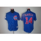 youth mlb jerseys chicago cubs #14 banks blue