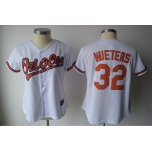 MLB Women Jerseys Baltimore Orioles #32 wieters white