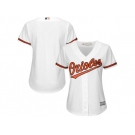 Women's Baltimore Orioles Majestic White Home Cool Base Jersey