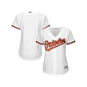 Women's Baltimore Orioles Majestic White Home Cool Base Jersey