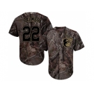 Youth Baltimore Orioles #22 Jim Palmer Camo Realtree Collection Cool Base Stitched MLB Jersey