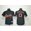 youth mlb jerseys baltimore orioles #13 machado black (Cool Base)