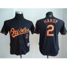 youth mlb jerseys baltimore orioles #2 hardy black