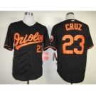 youth mlb jerseys baltimore orioles #23 cruz black