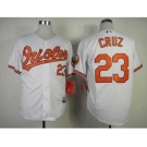 youth mlb jerseys baltimore orioles #23 cruz white