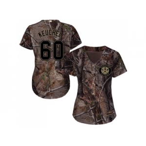 Women Houston Astros #60 Dallas Keuchel Camo Realtree Collection Cool Base Stitched MLB Jersey