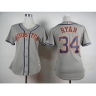 women mlb jerseys houston astros #34 ryan grey