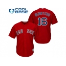 Youth Boston Red Sox #16 Andrew Benintendi Red Cool Base Stitched MLB Jersey