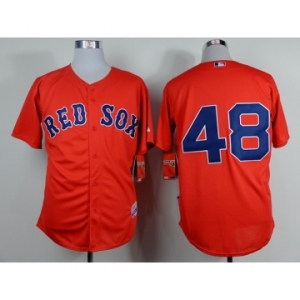youth mlb jerseys boston red sox #48 sandoval red