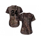 Women Boston Red Sox #24 David Price Camo Realtree Collection Cool Base Stitched MLB Jersey