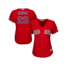 Women's Boston Red Sox #23 Blake Swihart Red Alternate Stitched MLB Jersey