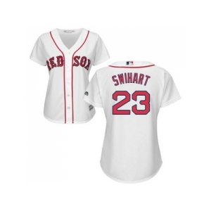 Women's Boston Red Sox #23 Blake Swihart White Home Stitched MLB Jersey