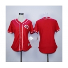 women mlb jerseys cincinnati reds blank red